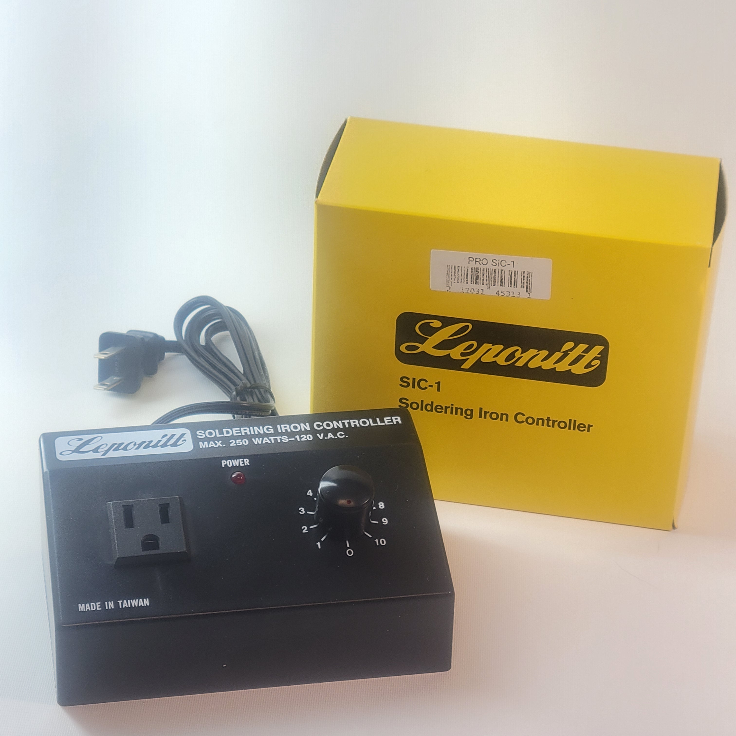 Leponitt Rheostat Temperature Control